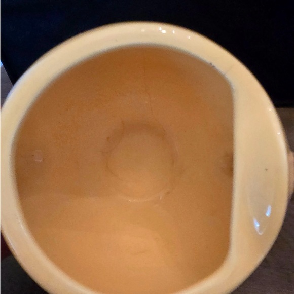 Vtg Barbara Eigen Treasure Craft Ceramic Lemon Shape Teapot w/ Vine Leaf Handle - Picture 4 of 5